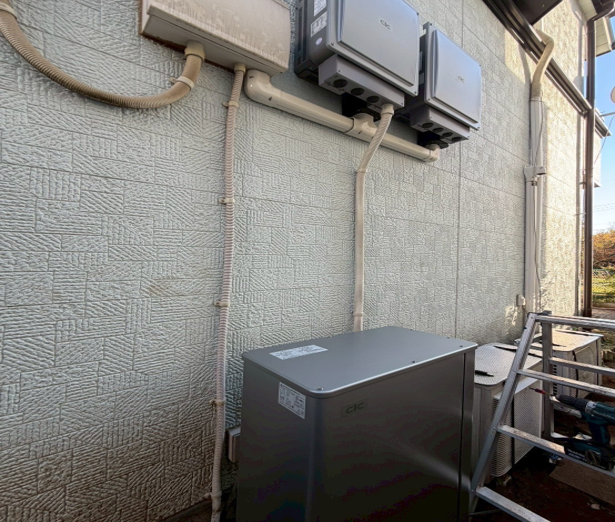 T様　蓄電池設置工事