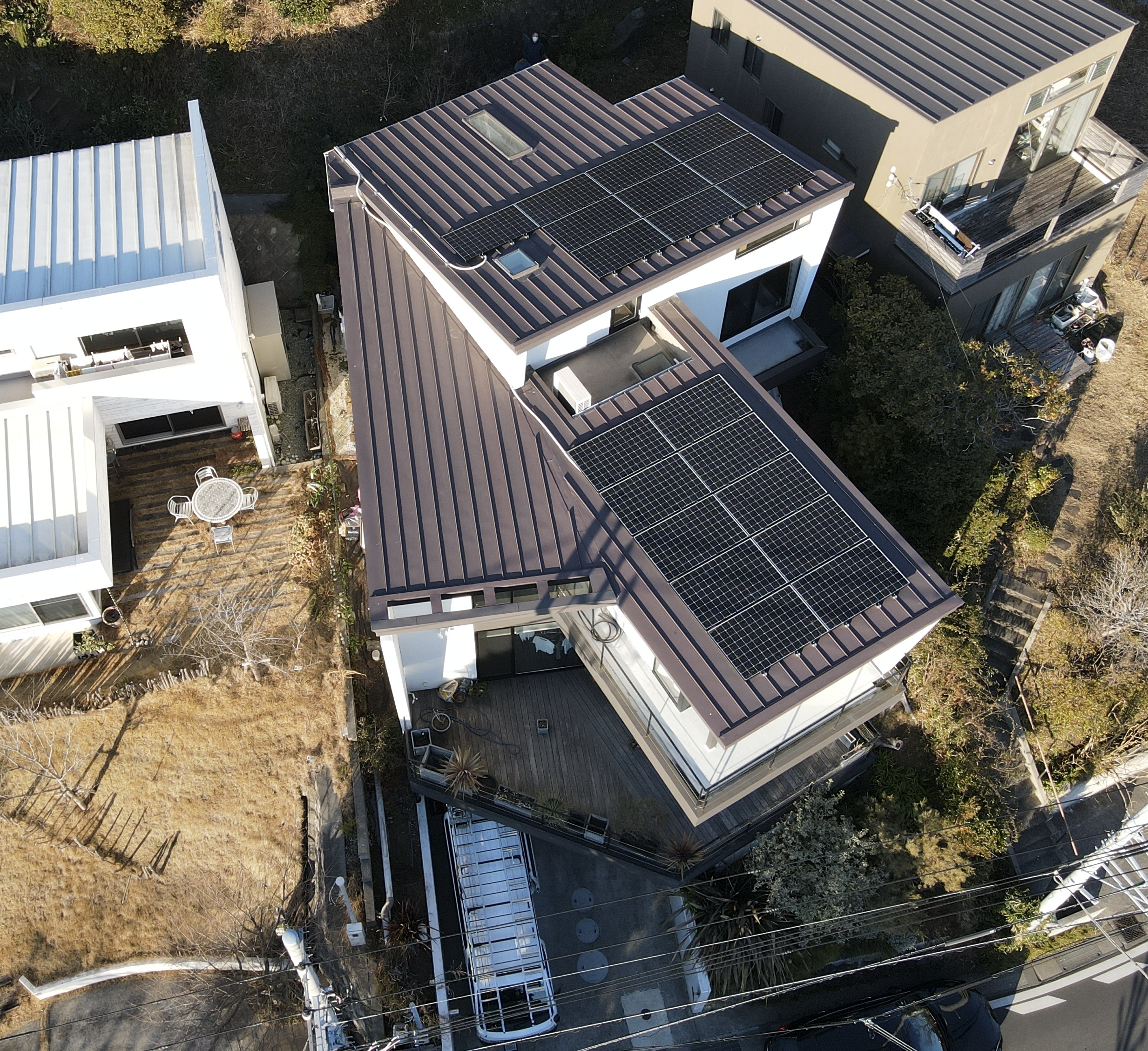 神奈川県鎌倉市の邸宅への設置